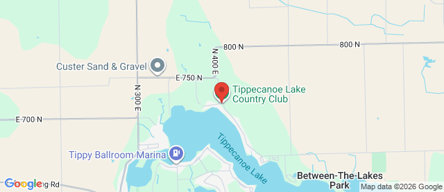Map for Tippecanoe Lake Country Club