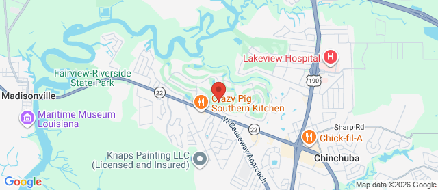 Map for Beau Chene Country Club