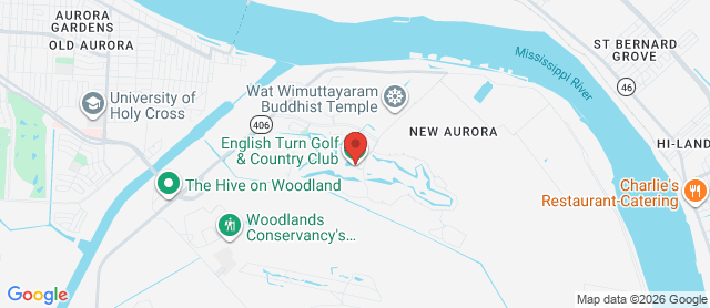 Map for English Turn Golf & Country Club