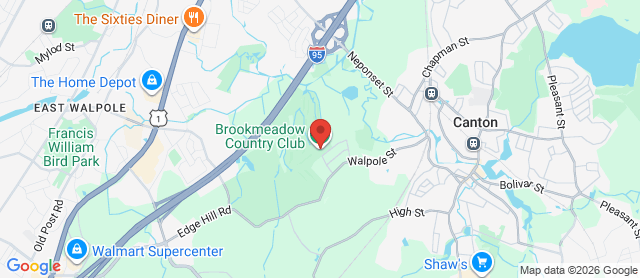 Map for Brookmeadow Country Club