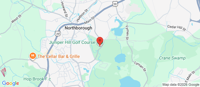 Map for Juniper Hill Golf Course