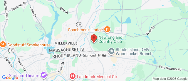 Map for New England Country Club