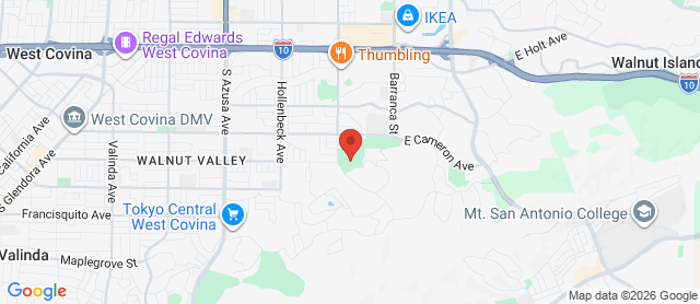 Map for South Hills Country Club Golf Course