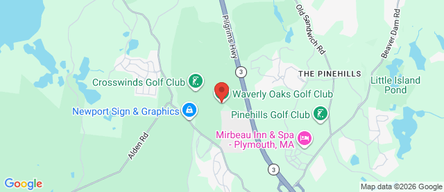 Map for Waverly Oaks Golf Club