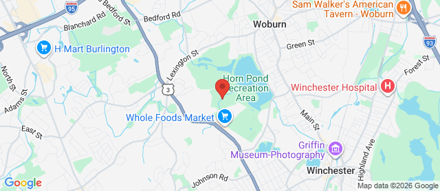 Map for Woburn Country Club