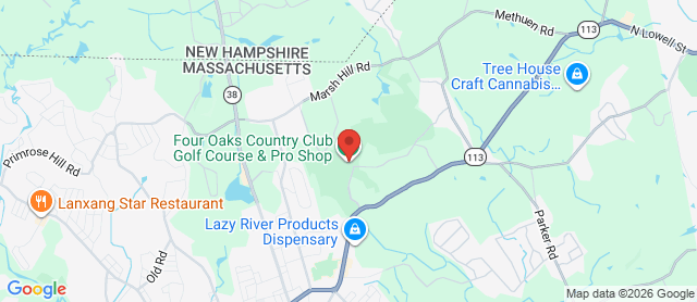 Map for Four Oaks Country Club