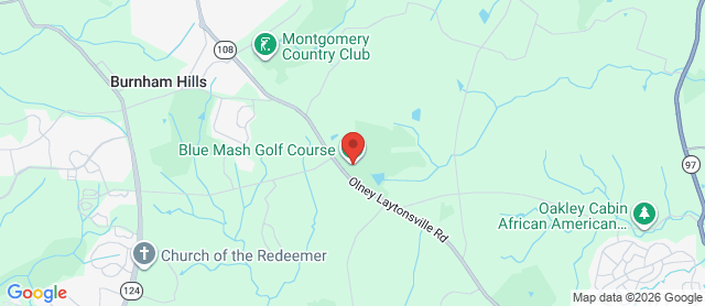 Map for Blue Mash Golf Club