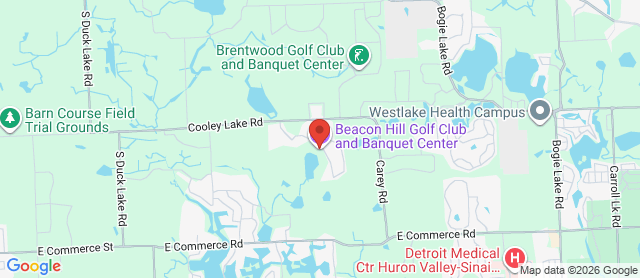 Map for Beacon Hill Golf Course