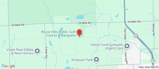Map for Bruce Hills Golf Club