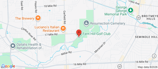 Map for Fernhill Golf & Country Club