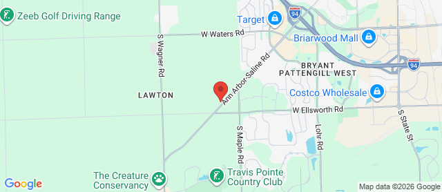 Map for Lake Forest Golf Club