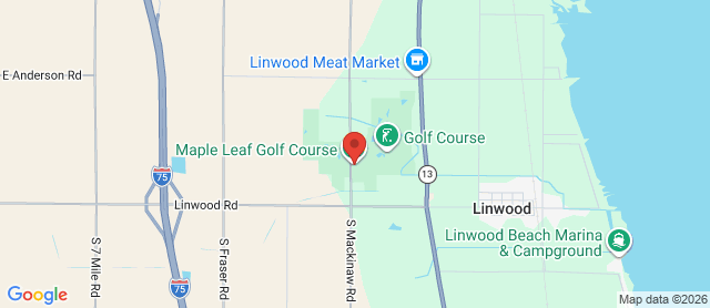 Map for Maple Leaf Golf Club