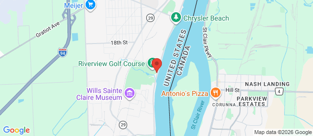 Map for Marysville Golf Course