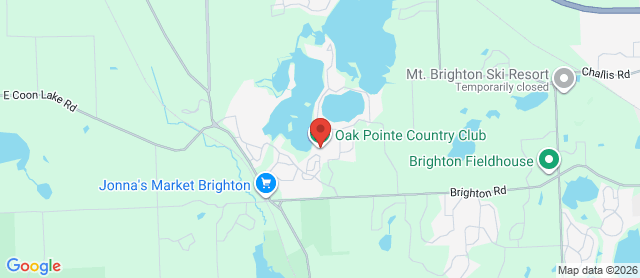 Map for Oak Pointe Country Club