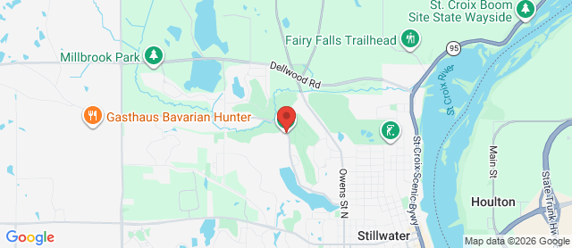 Map for Oak Glen Country Club