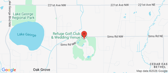 Map for The Refuge Golf Club