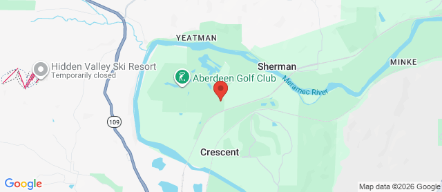 Map for Crescent Farms Golf Club