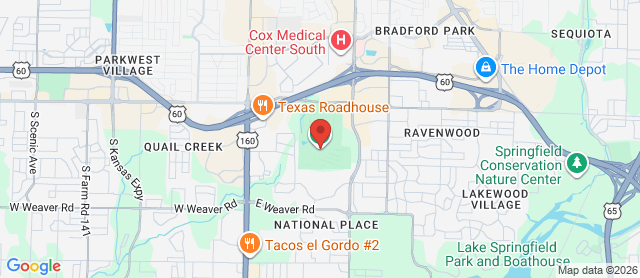 Map for Twin Oaks Country Club