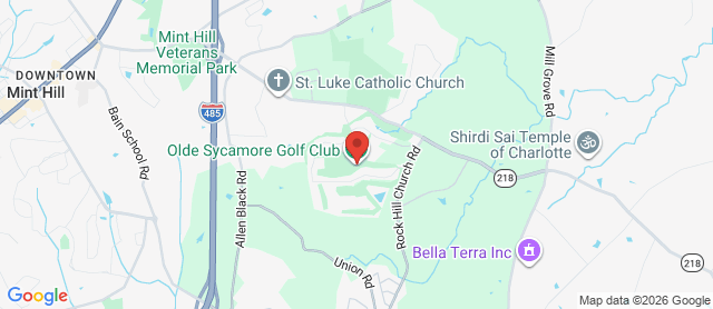 Map for Olde Sycamore Golf Plantation