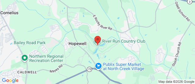 Map for River Run Country Club