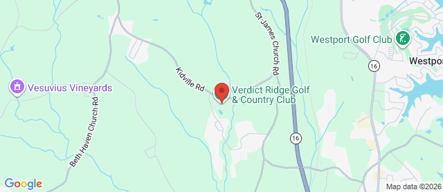 Map for Verdict Ridge Golf & Country Club