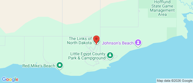 Map for The Links of North Dakota