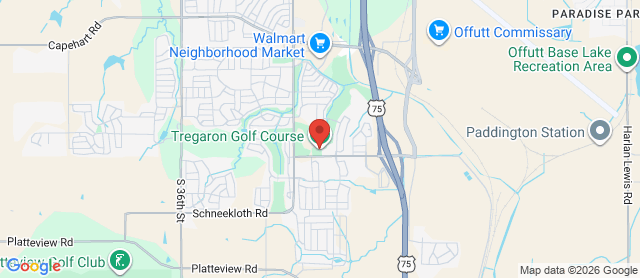 Map for Tregaron Golf Course