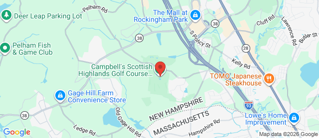 Map for Campbells Scottish Highlands Golf Club