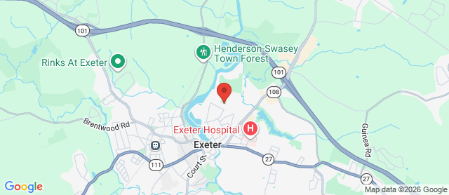 Map for Exeter Country Club