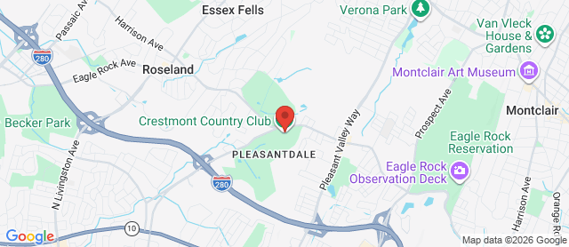 Map for Crestmont Country Club