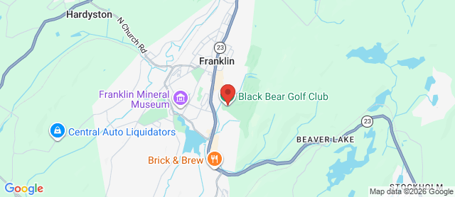 Map for Black Bear Golf Club