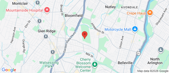 Map for Forest Hill Field Club
