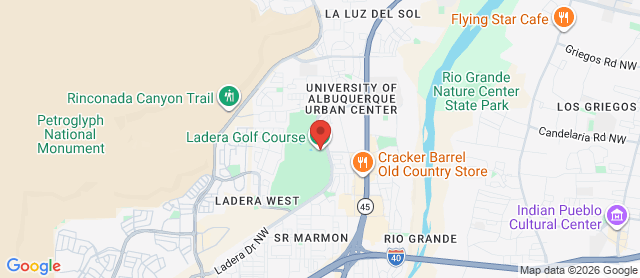 Map for Ladera Golf Club
