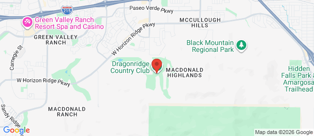 Map for Dragon Ridge Golf Club