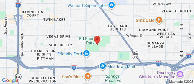 Map for Las Vegas Golf Club