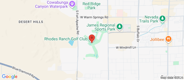 Map for Rhodes Ranch Country Club