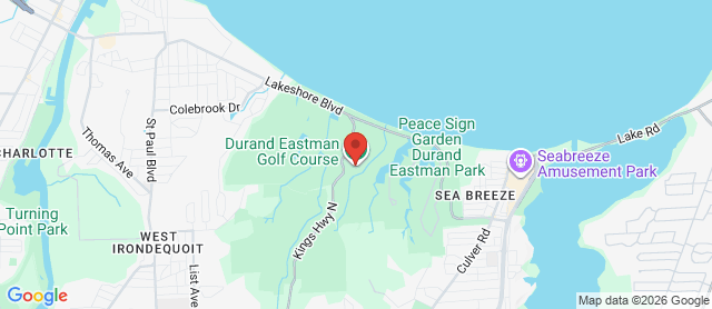 Map for Durand Eastman Golf Course