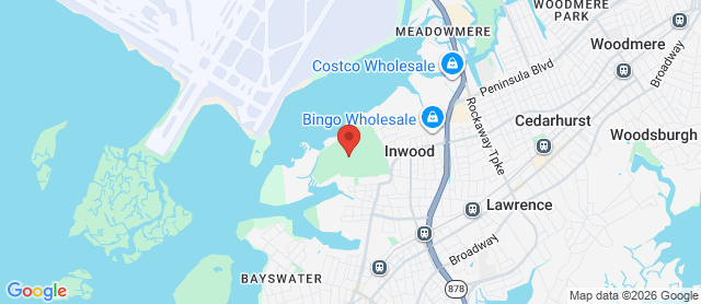 Map for Inwood Country Club