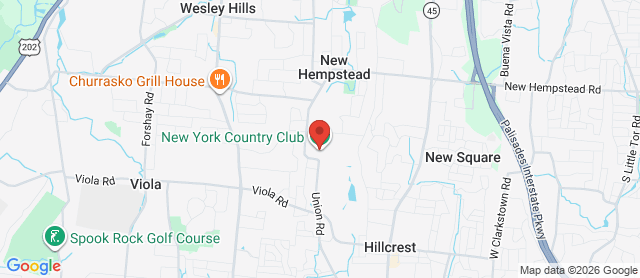 Map for New York Country Club