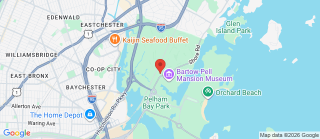 Map for Pelham Bay Split Rock Golf Club