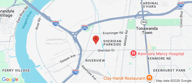 Map for Sheridan Park Golf Course