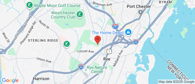 Map for The Apawamis Club