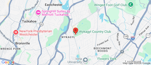 Map for Wykagyl Country Club