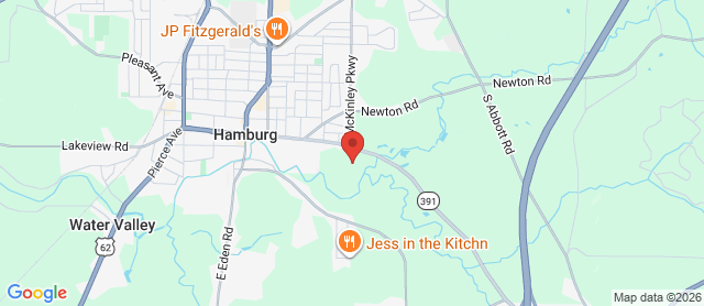 Map for 18 Mile Creek Golf Club