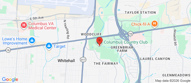 Map for Columbus Country Club