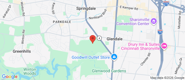 Map for Glenview Municipal Golf Club