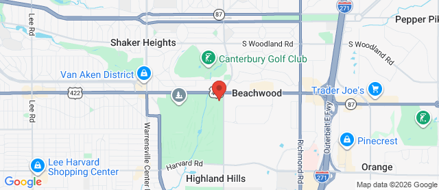 Map for Highland Park Golf Club