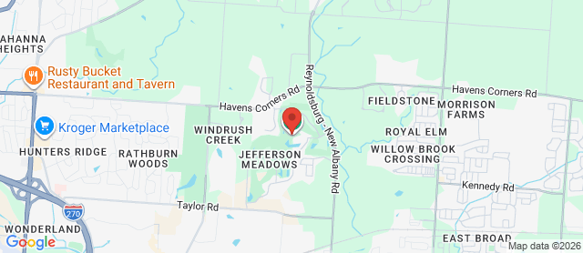 Map for Jefferson Golf & Country Club