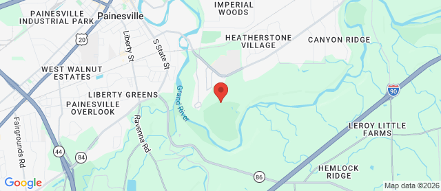 Map for Painesville Country Club