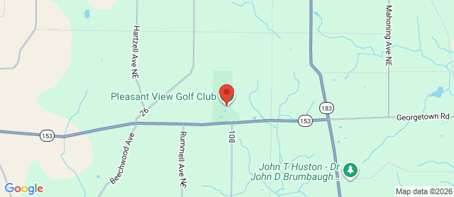 Map for Pleasant View Golf Club